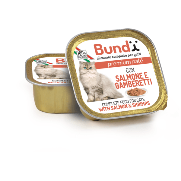 Barquette Bundy Saumon Crevettes 90g