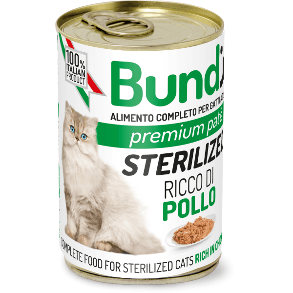 Bundy Cat Sterilised Chicken 400gr