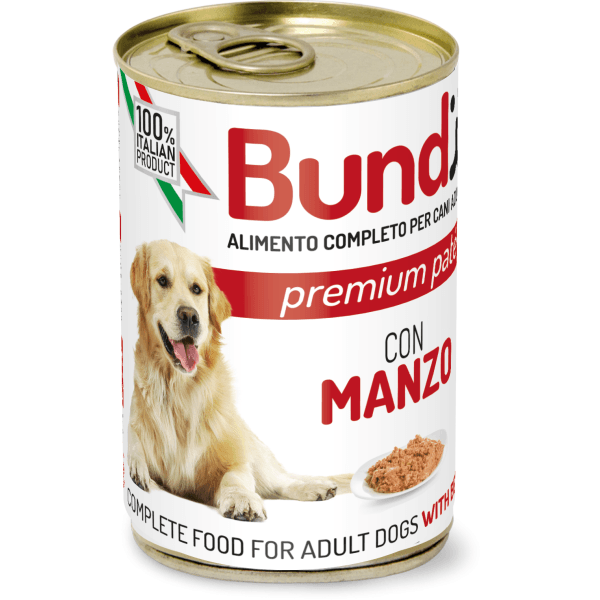 Bundy Dog Beef 400g