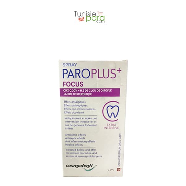 Paro Plus+ Focus Spray 30ml (date Proche 09/2026)