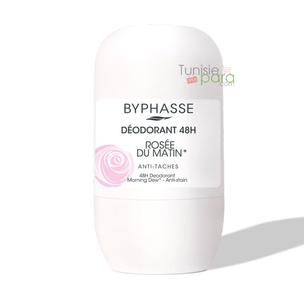 Byphasse Roll On Deo Anti Tache Rose Du Matin 50 ML