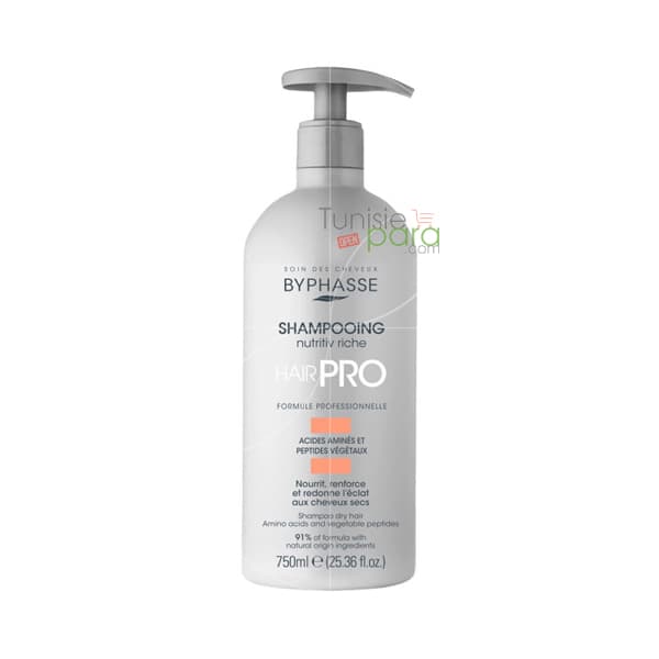 Byphasse Shampoing Hair Pro Cheveux Secs 750 ML