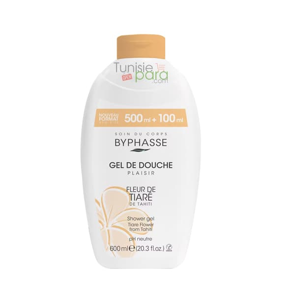 Byphasse GEL Douche Fleur Tiare 600ML