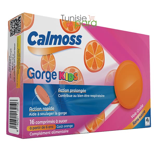 Vital Calmoss Gorge Kids Boite 16 Comprime