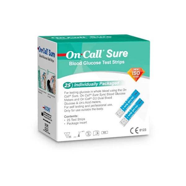 On Call Sure 25 Bandelettes