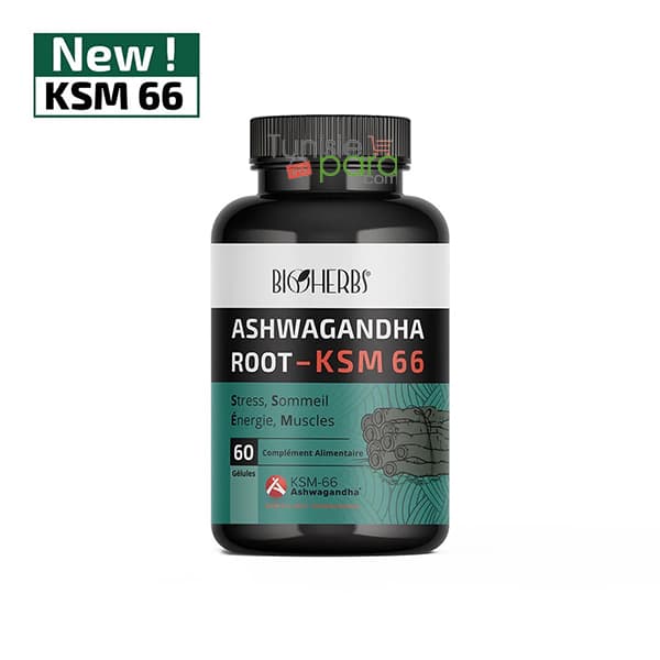 Bioherbs Ashwagandha Ksm-66 Gelules Boite 60