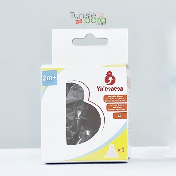 Ya Mama Tetine Anti-colique En Silicone 6M+