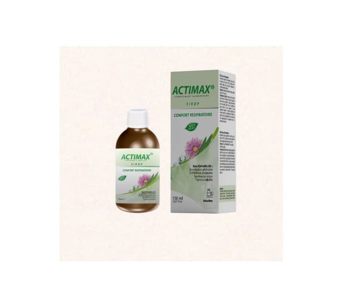 Actimax Sirop Confort Respiratoire Adulte 150ml