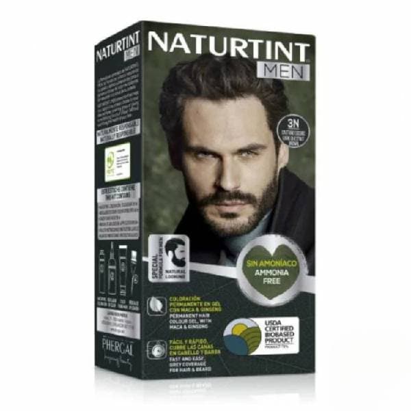 Naturtint Men Coloration Permanente 3N Brun Chatain Fonce 170ml