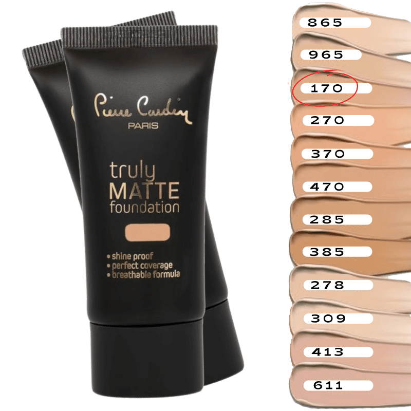 Pierre Cardin Truly Matte Foundation 170 Beige