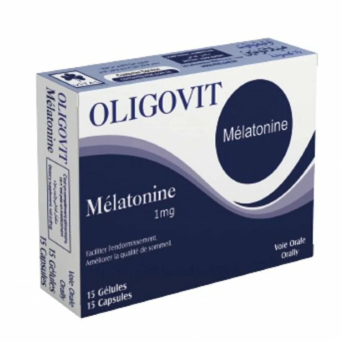 Oligovit Melatonine 15 Gelules (04/2026)