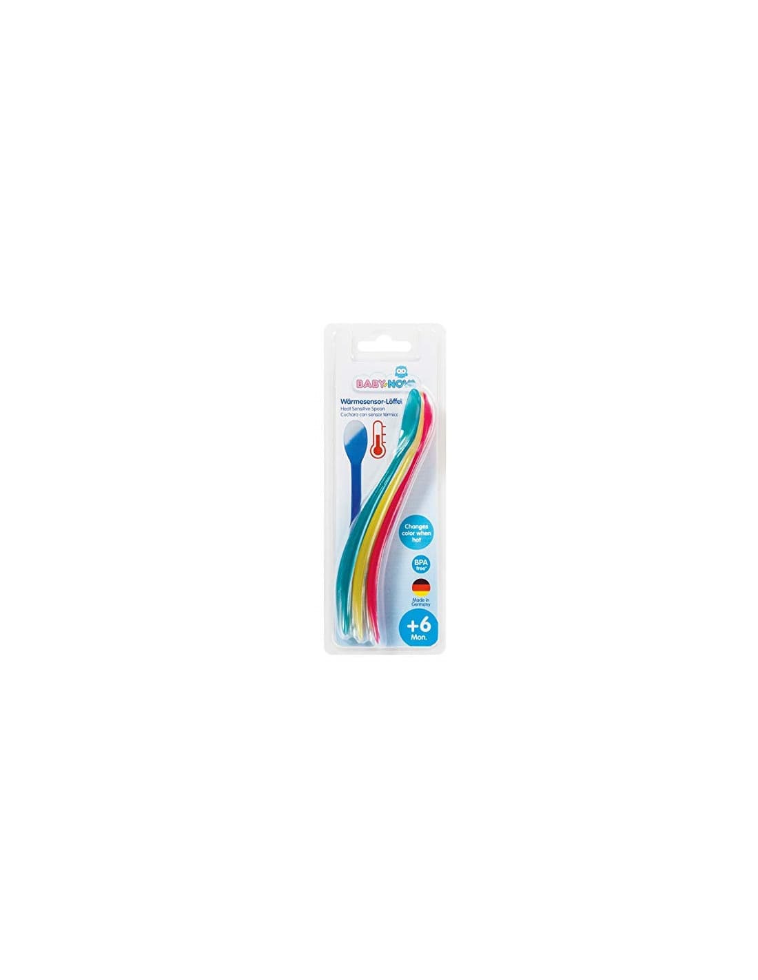 Baby Nova 3 Cuilleres Thermosensibles +6 Mois