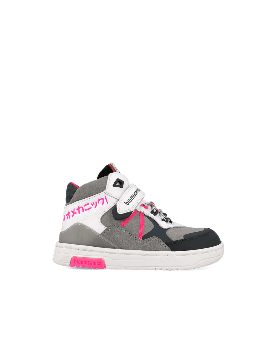 Biomecanics Bottine Casual Blanc Et Fuchsia (napa) Pointure 28 Ref: 251237-B304