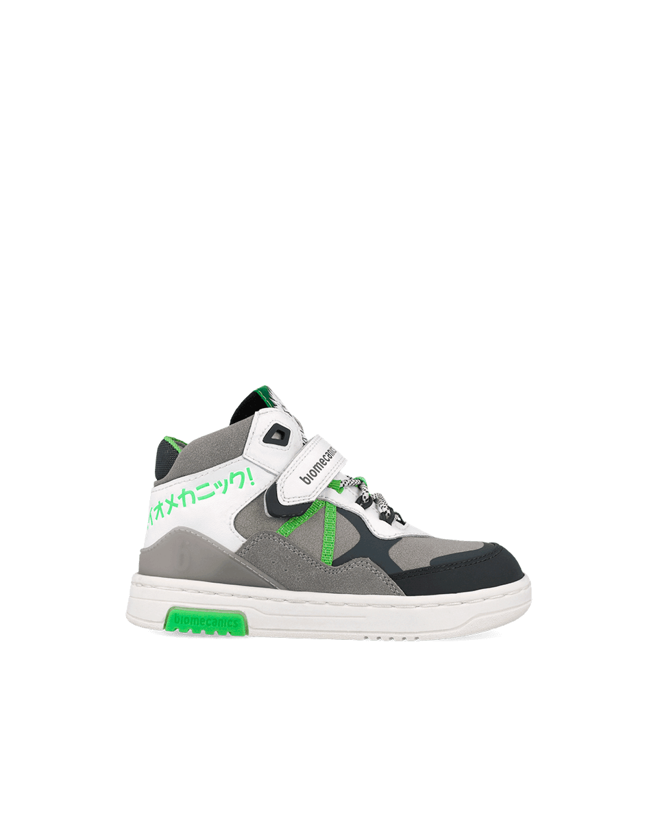 Biomecanics Bottine Casual Blanc Et Vert (napa) Pointure 29 Ref: 251237-A543
