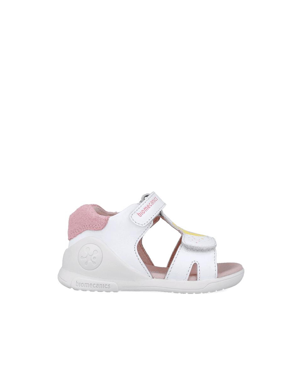 Biomecanics Sandale Twin Blanche (napa) Pointure 21 Ref: 252140-A050