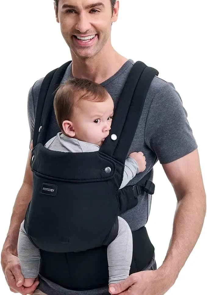 Momcozy Le Porte-bebe De 3 A 20 KG Noir