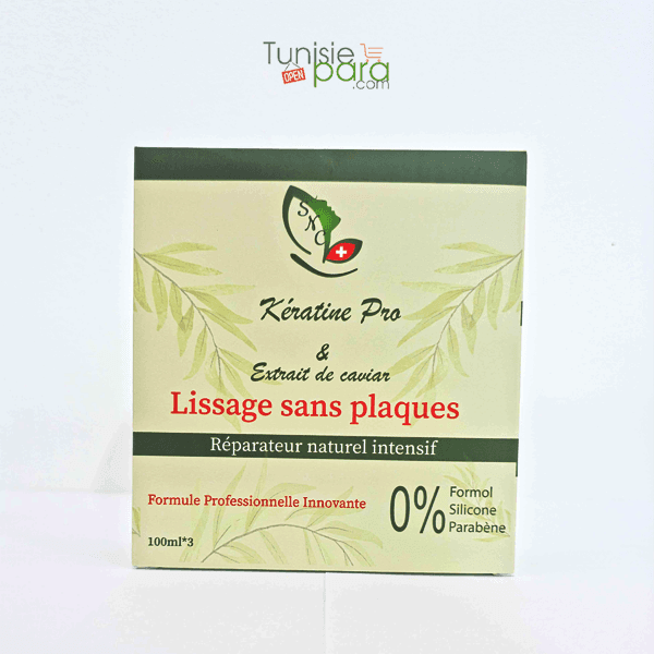 Snc Kit De Lissage Naturel Sans Plaques – Keratine Pro 100ml