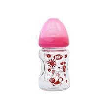Baby Pur Biberon En Verre 150ml Rose