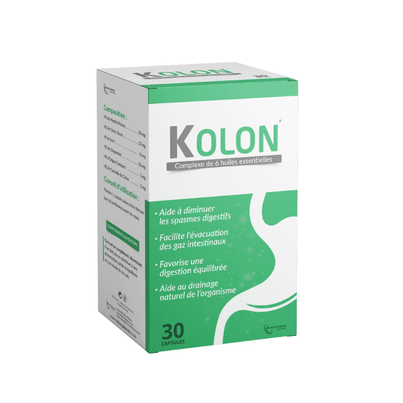 Kolon Complexe De 6 Huiles Essentielles 30 Comprimes