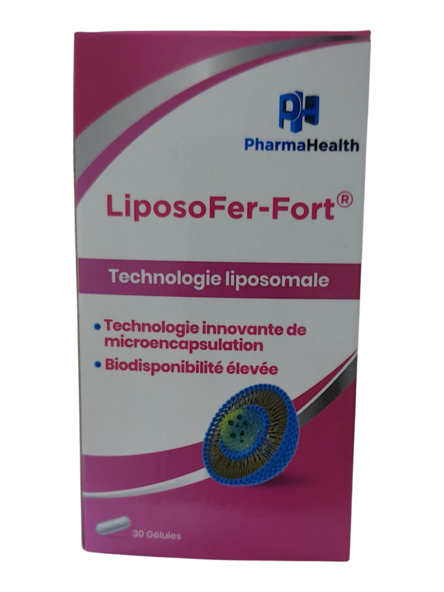 Pharmahealth Liposofer Fort 30 Gelules