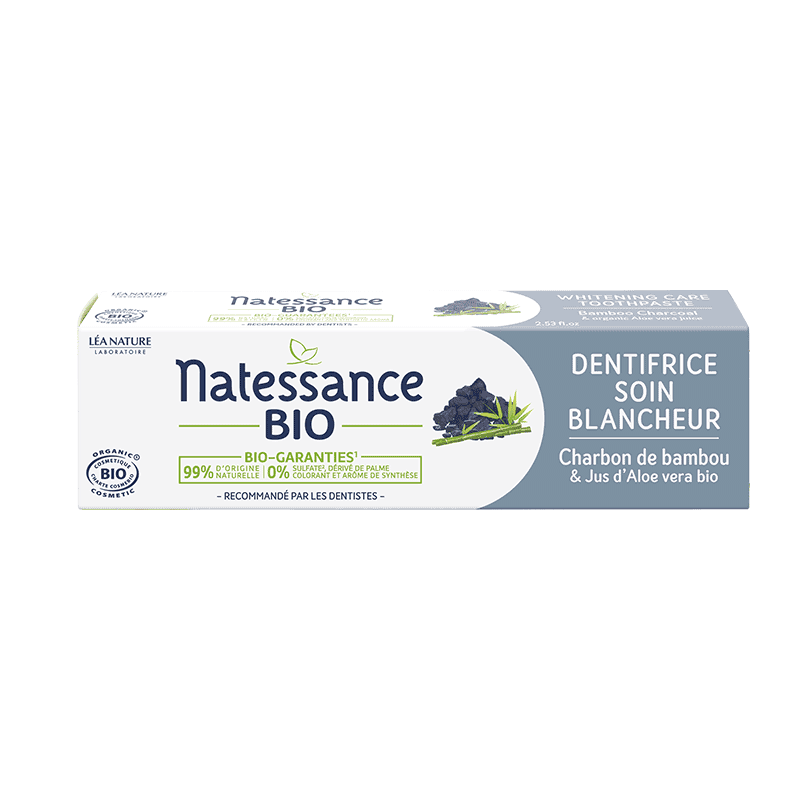 Natessance Dentifrice Soin Blancheur Bio 75 ML