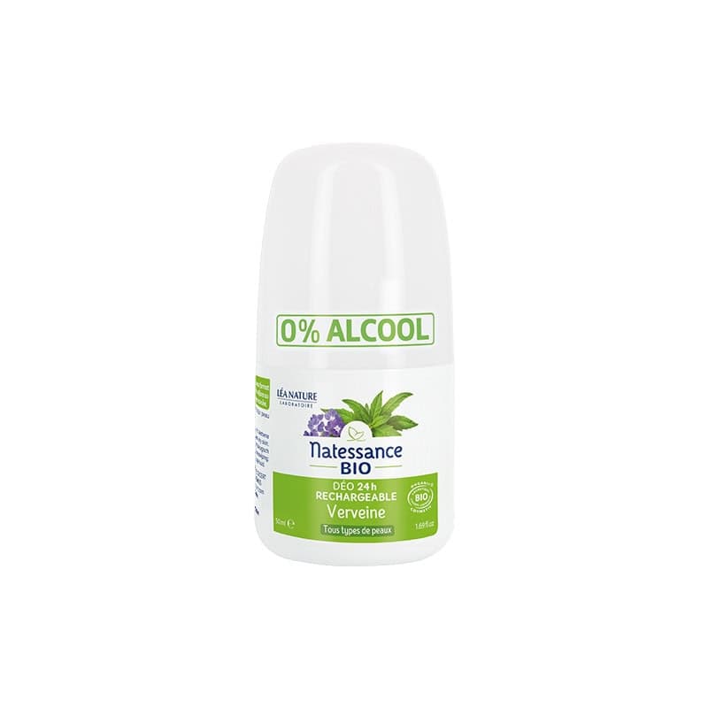 Natessance Deodorant 24h Rechargeable Verveine Bio 50 ML