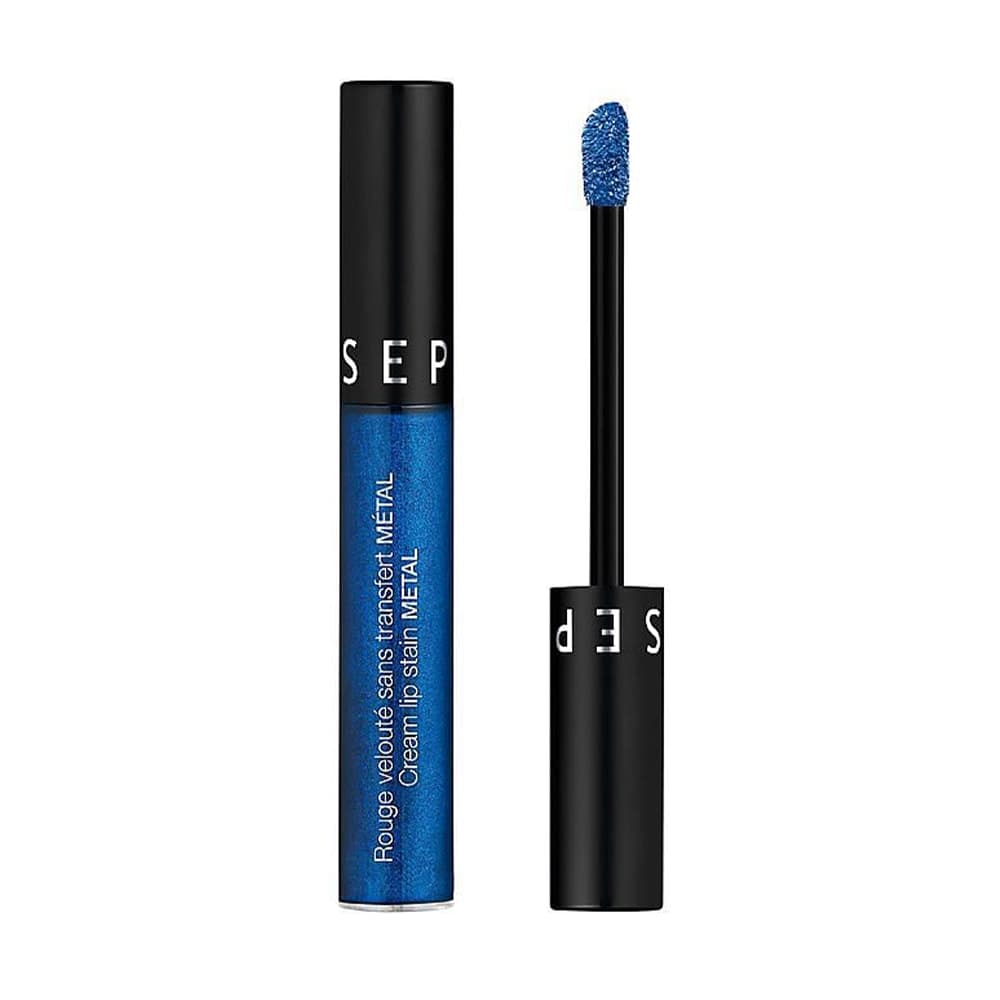 Sephora Rouge Veloute Sans Transfert Metal 116 Galactic Blue
