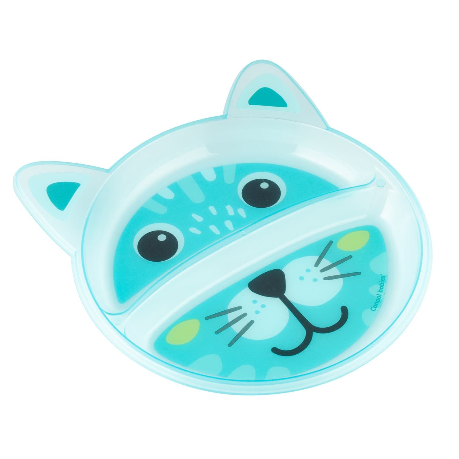 Canpol Assiette Divisee En Plastique Happy Faces 74/005