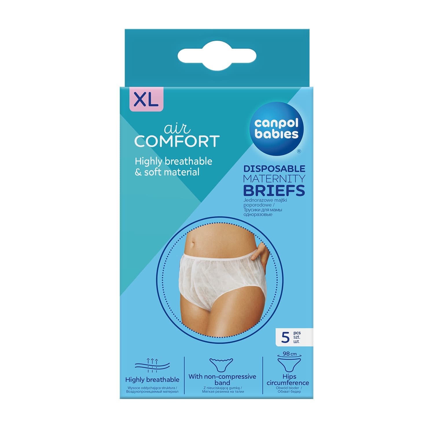 Canpol Culottes De Maternite Jetables 5 Pcs Taille XL 9/600