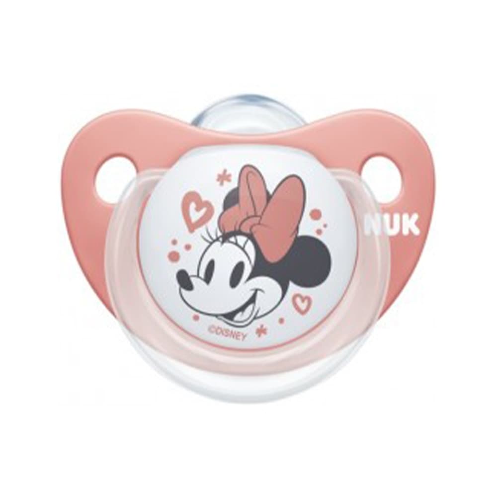 Nuk Sucette Disney Mickey Mouse Fille Avec Boite 0-6 Mois