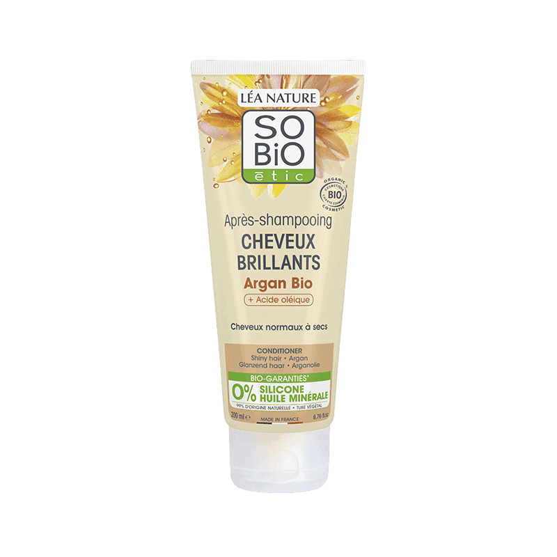 So Bio Cheveux Brillants Apres-shampoing Argan & Acide Oleique Bio 200ml