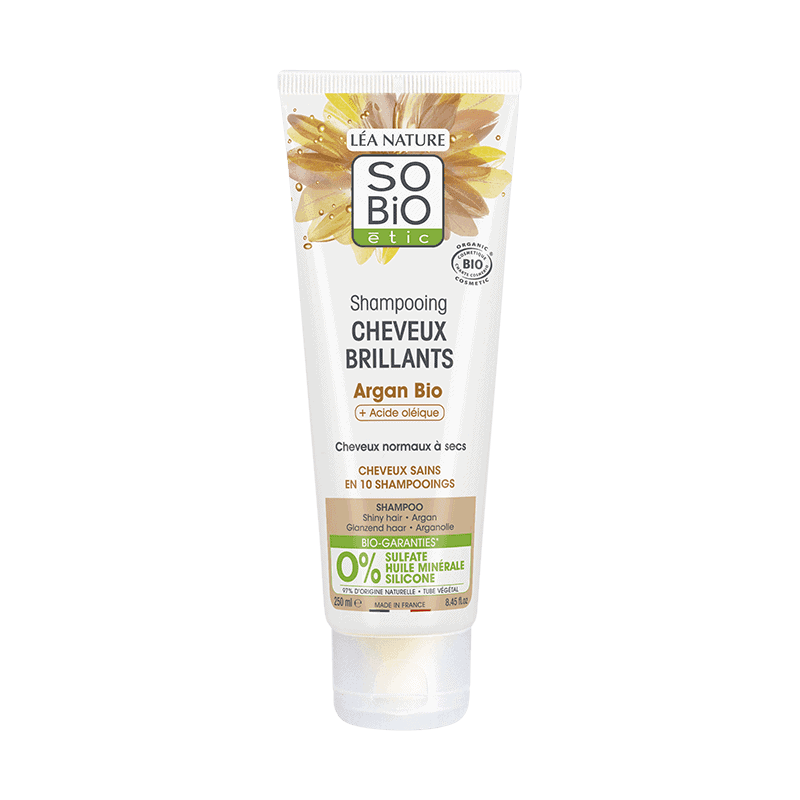 So Bio Cheveux Brillants Shampoing Argan & Acide Oleique Bio 250ml