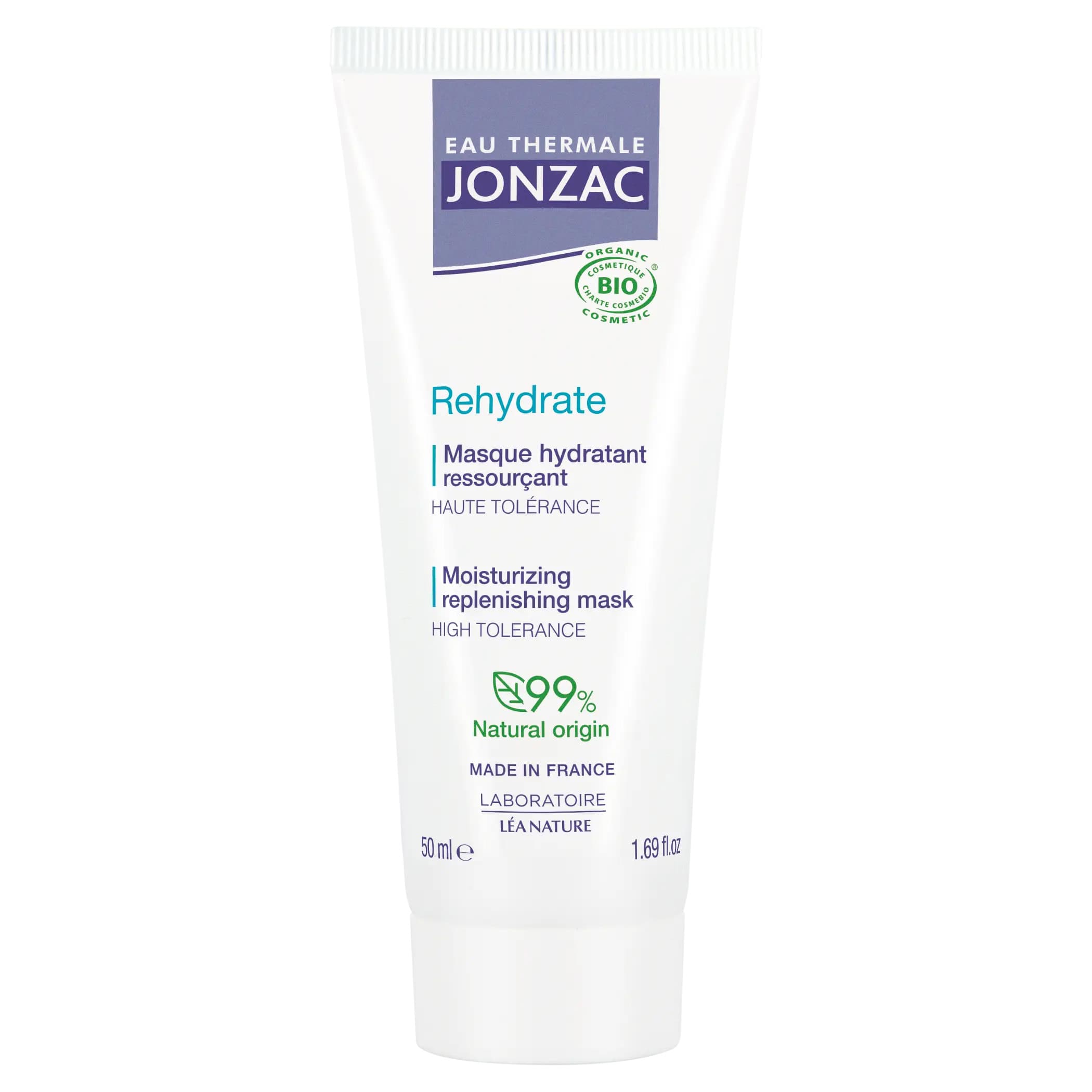 Jonzac Rehydrate Masque Hydratant Ressourcant Bio 50ml