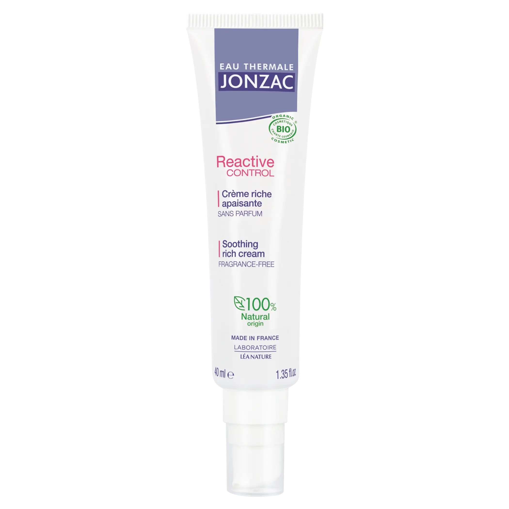 Jonzac Reactive Creme Riche Haute Tolerance 40ml