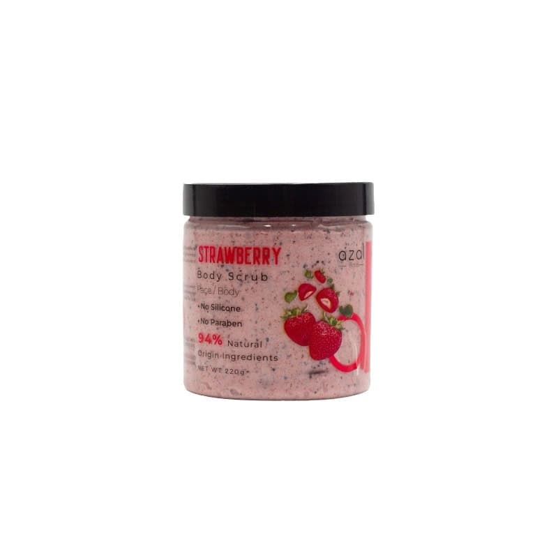 Azal Gommage Pour Corps Et Visage Fraises 220gr