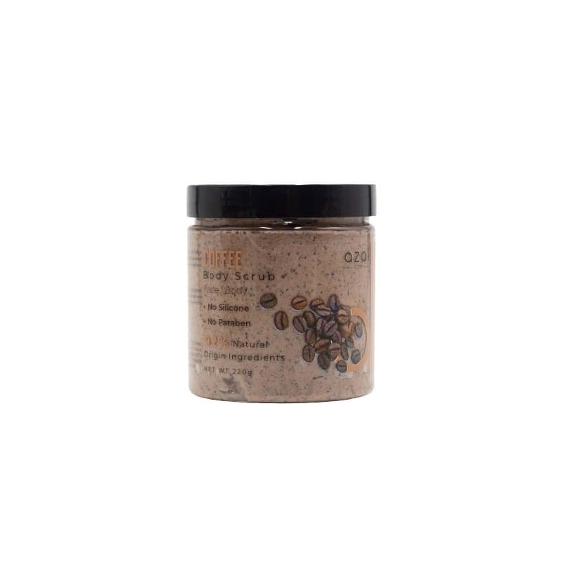 Azal Gommage Pour Corps Et Visage Cafe 220gr