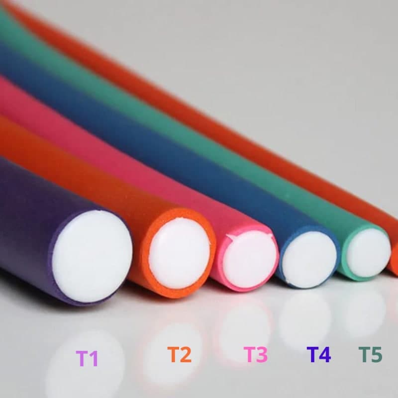 Azal Lot De 10 Bigoudis Taille 4