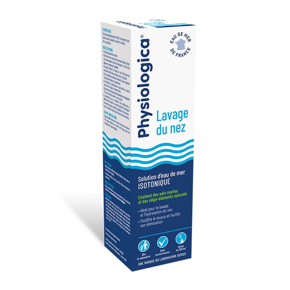 Gifrer Physiologica Solution D'eau De Mer Isotonique 100ml