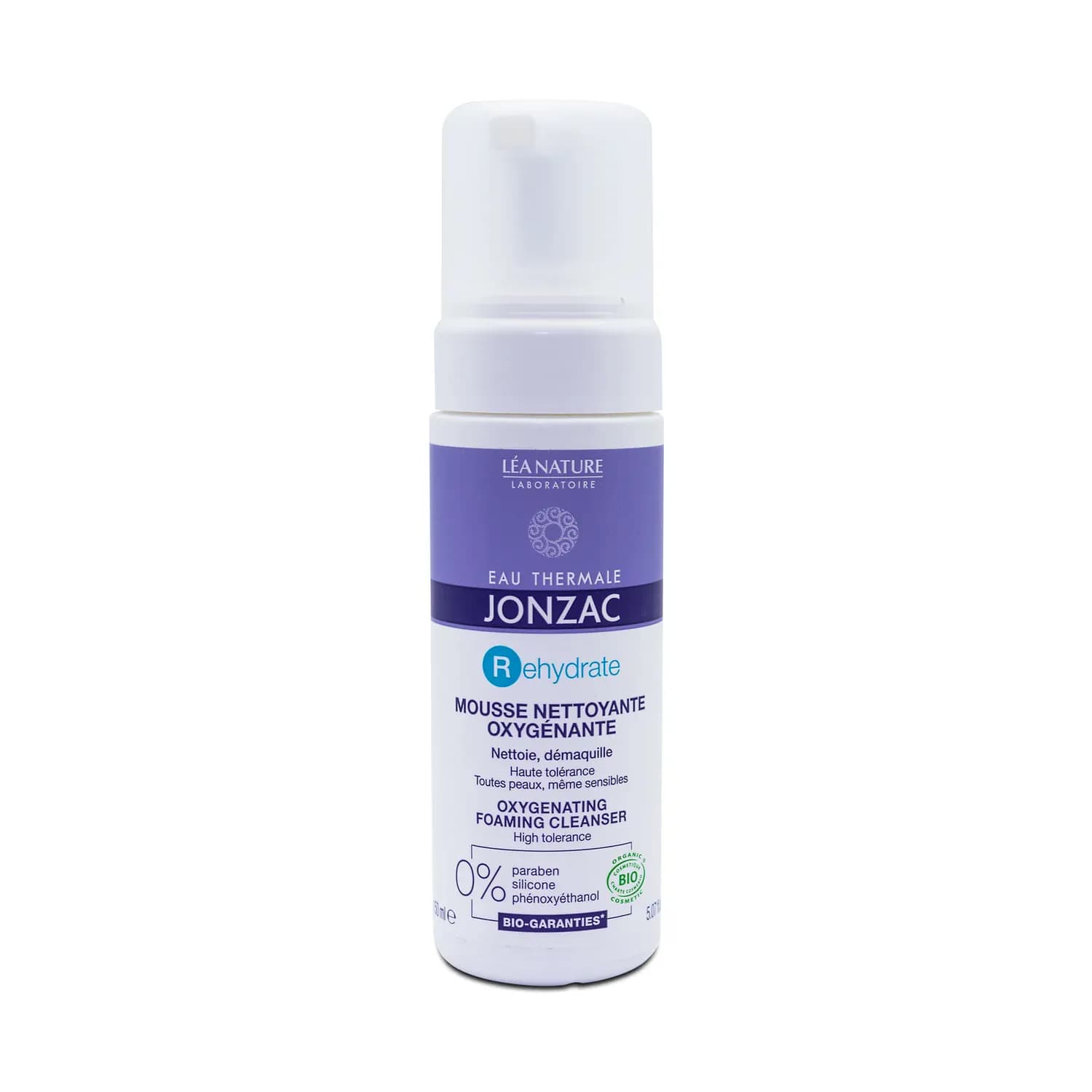 Jonzac Rehydrate Mousse Nettoyante Oxygenante Bio 150ml