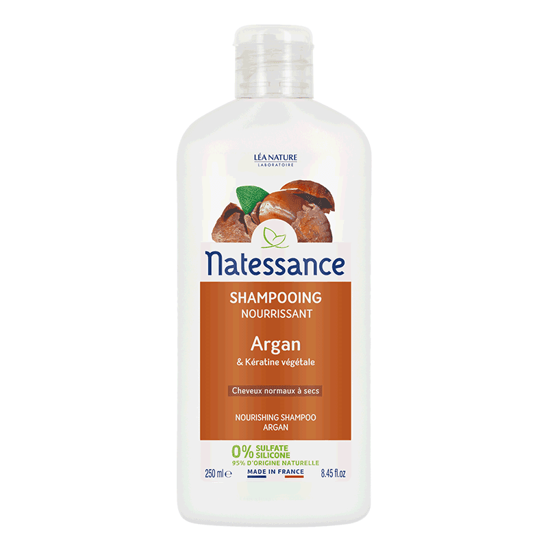 Natessance Shampoing Argan & Keratine Vegetale 250 ML