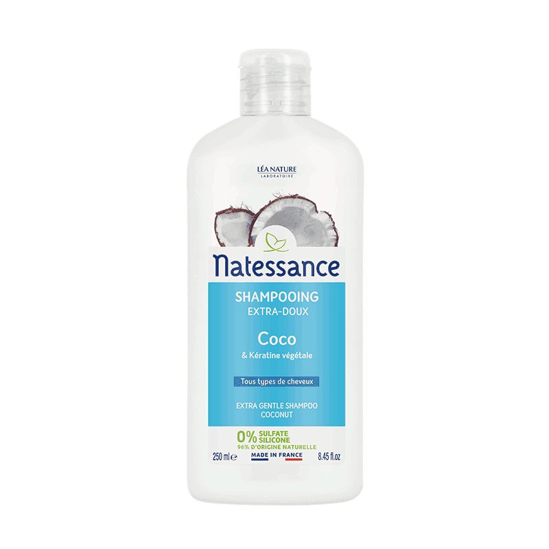 Natessance Shampooing Extra-doux Coco 250 ML