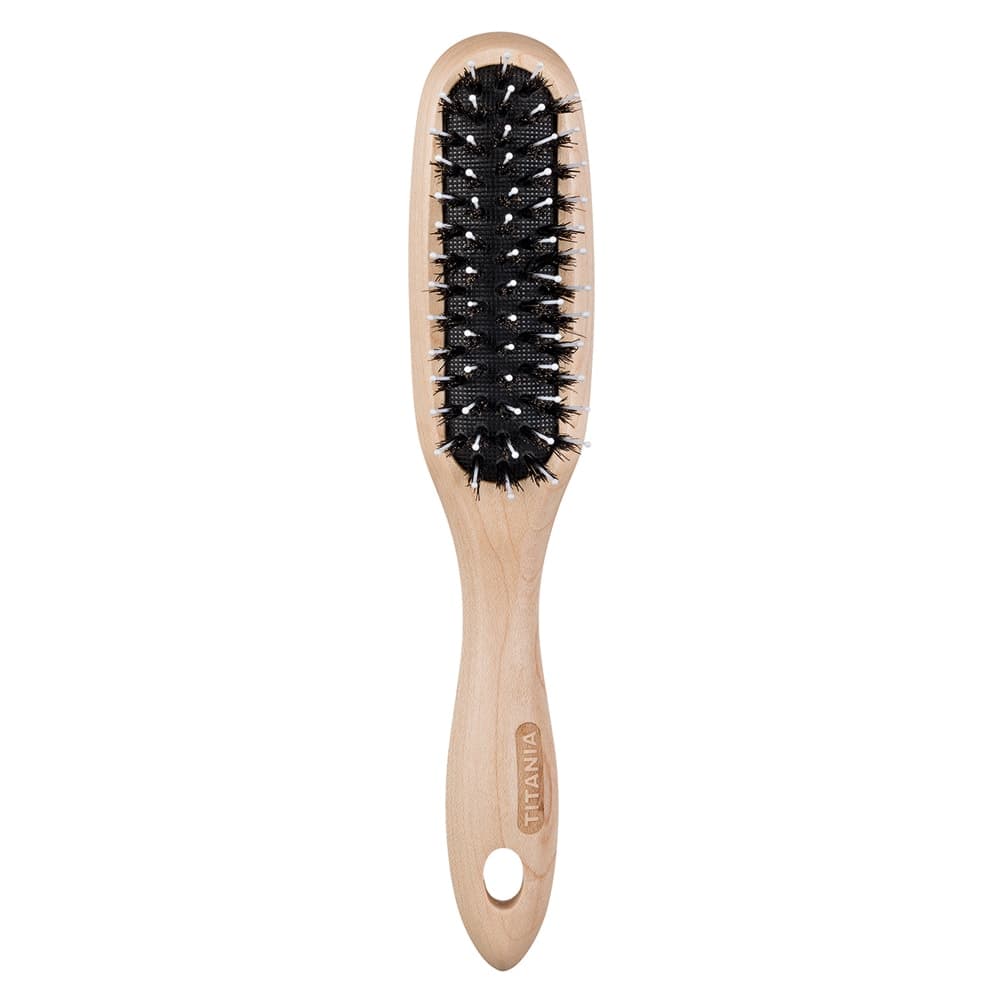 Titania Brosse Pneumatique Nature Erable 21,5CM 2863