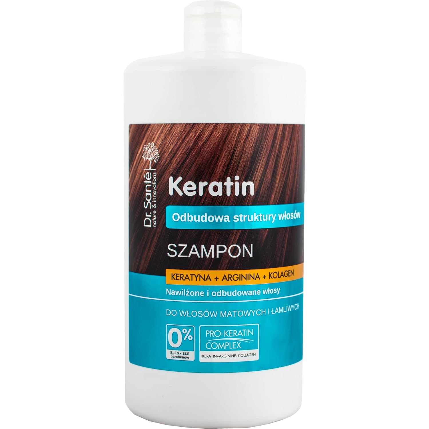 Dr Sante Shampooing Keratine, Arginine Et Collagene 1L