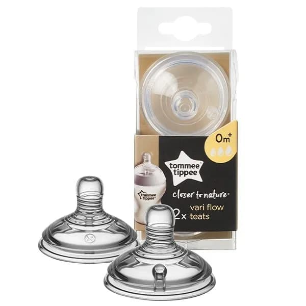 Tommee Tippee Closer To Nature 2 Tetines Debit Vari 0m+