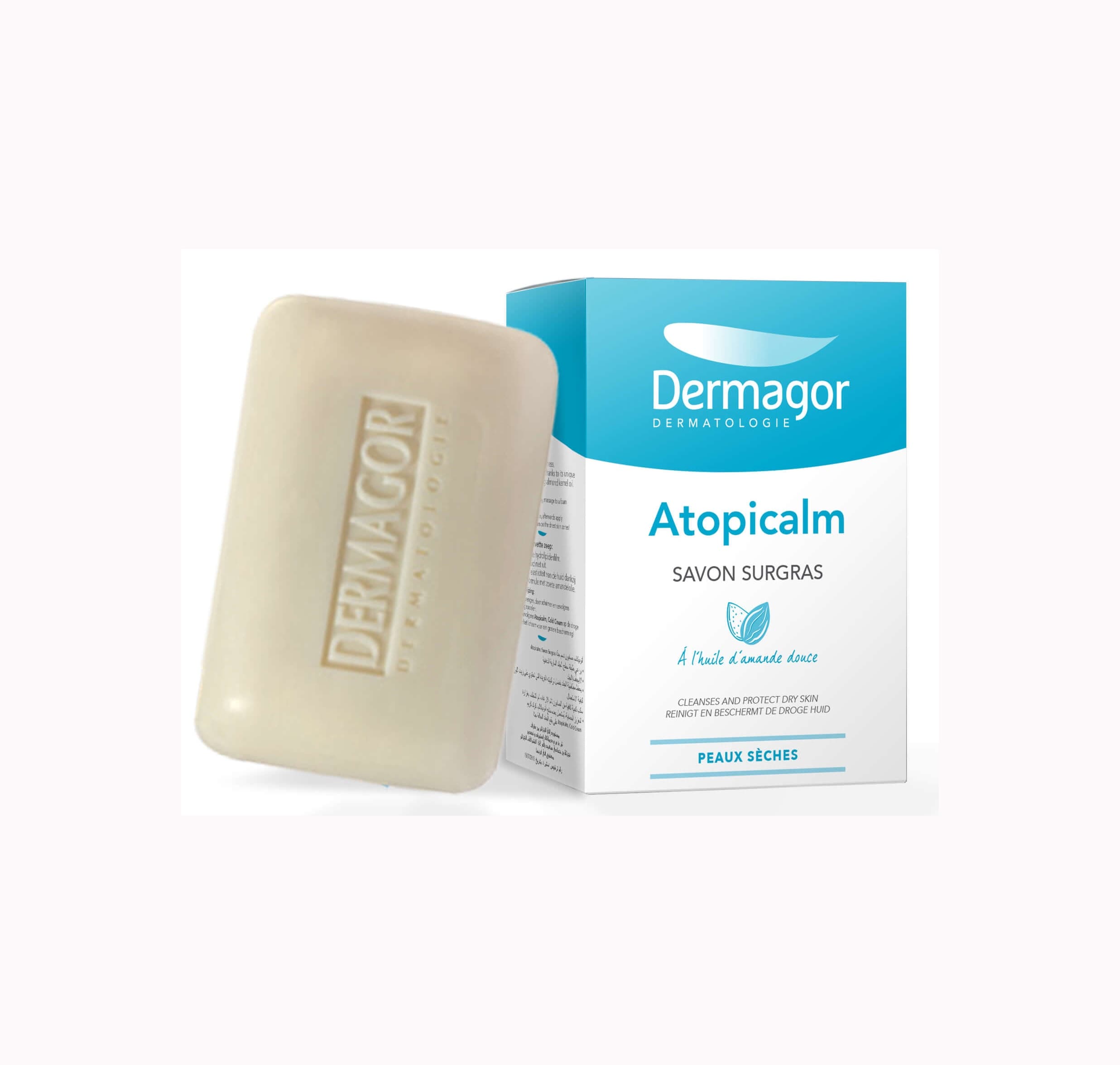 Dermagor Atopicalm Savon Surgras Peaux Seches 150g