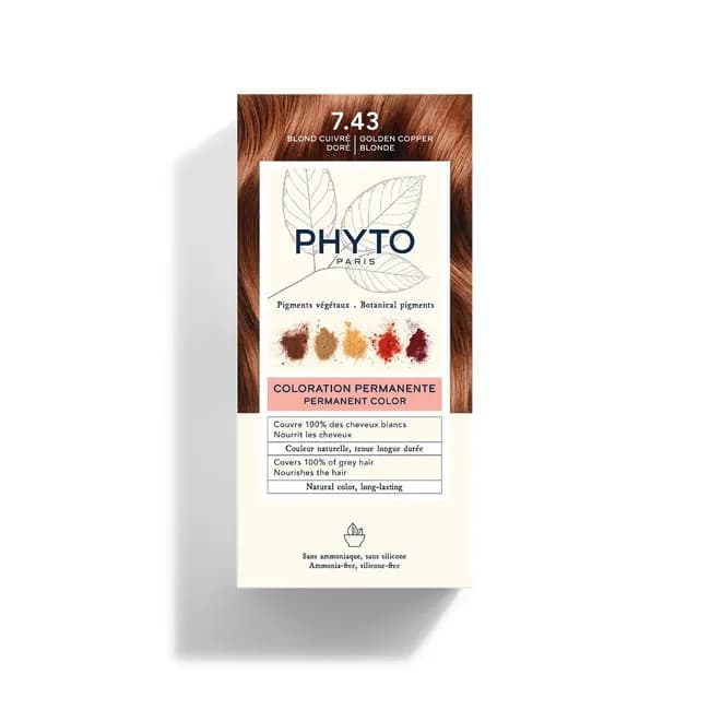 Phyto Phytocolor 7.43 Blond Cuivre Dore