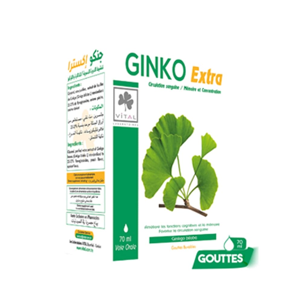 Vital Ginko Extra Gouttes 70ml