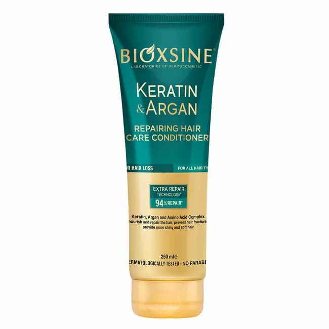 Bioxsine Keratin & Argan Apres-shampooing Revitalisant 250ml