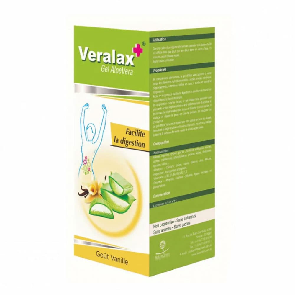 Bio Orient Veralax GEL Aloe Vera Vanille 250ml