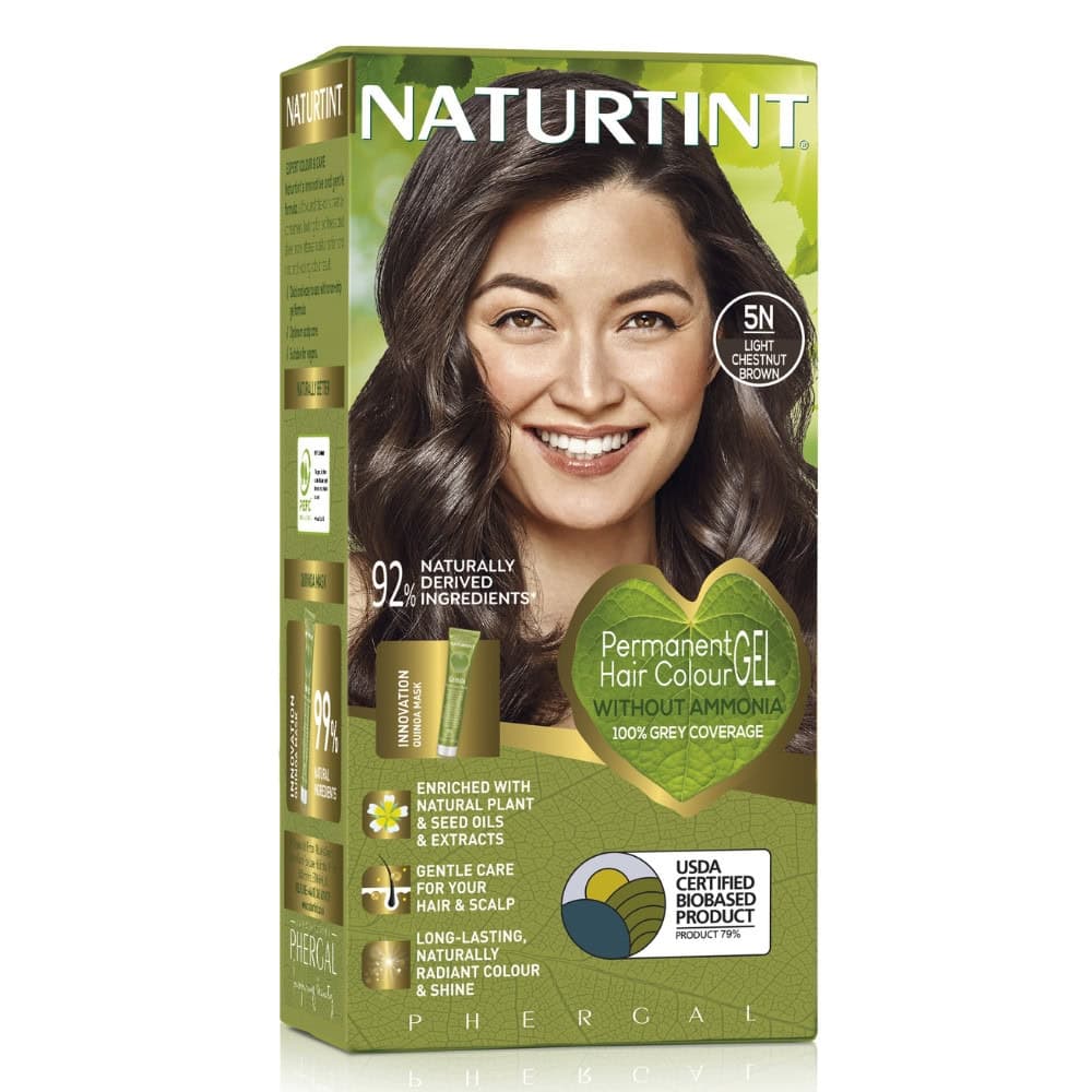 Naturtint Colorant Permanent En GEL 5N Chatain Clair 170ml